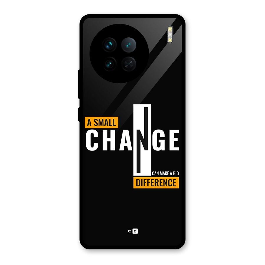 A Small Change Glass Back Case for Vivo X90