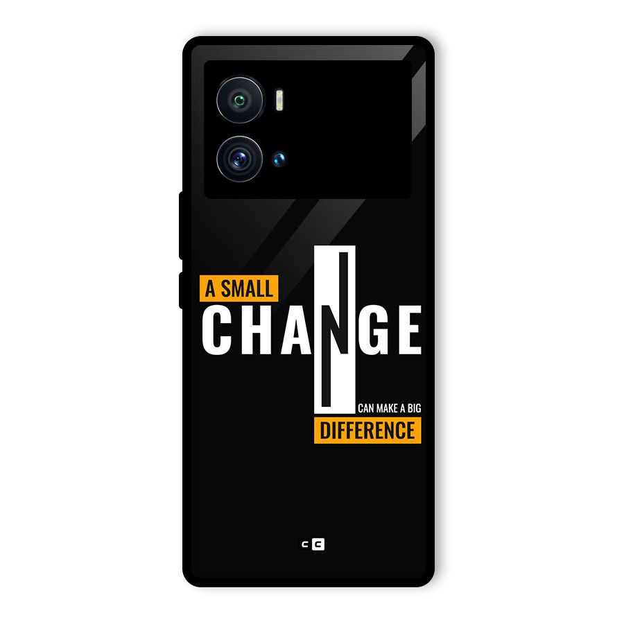 A Small Change Glass Back Case for Vivo iQOO 9 Pro