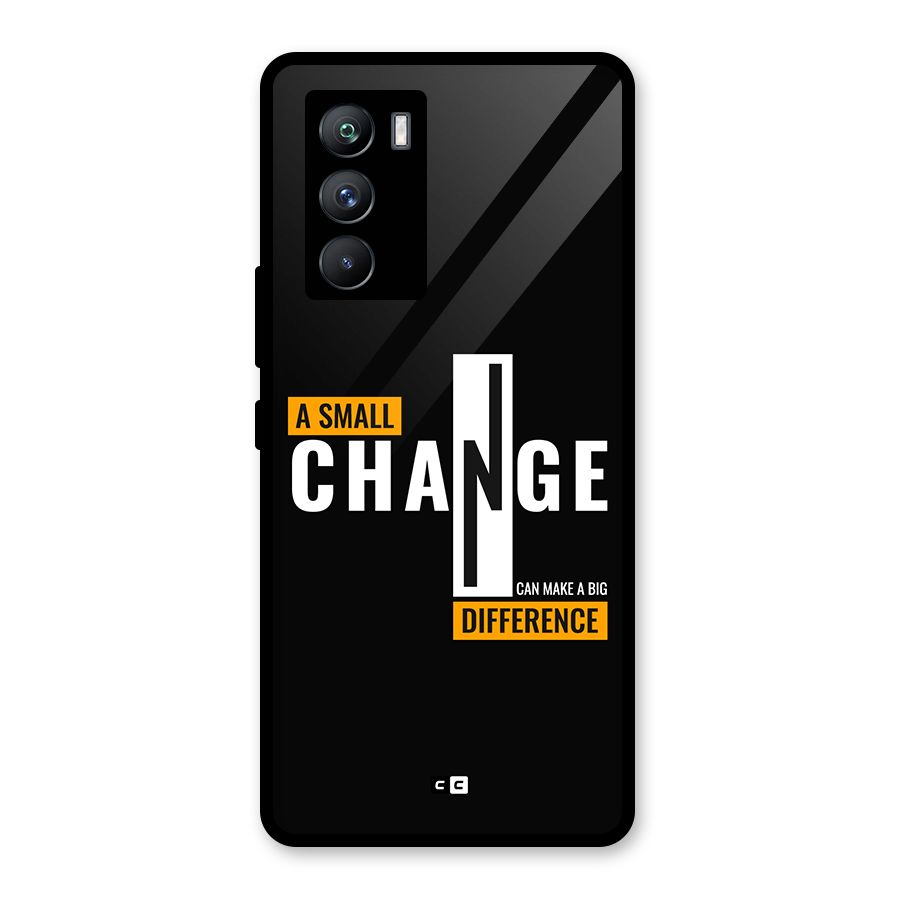 A Small Change Glass Back Case for Vivo iQOO 9 SE