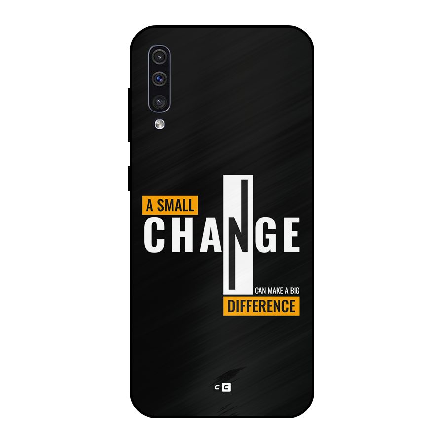 A Small Change Metal Back Case for Galaxy A50s