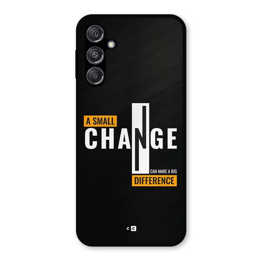 A Small Change Metal Back Case for Galaxy M34 5G