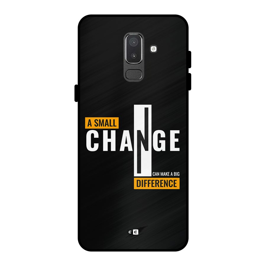 A Small Change Metal Back Case for Galaxy On8 (2018)