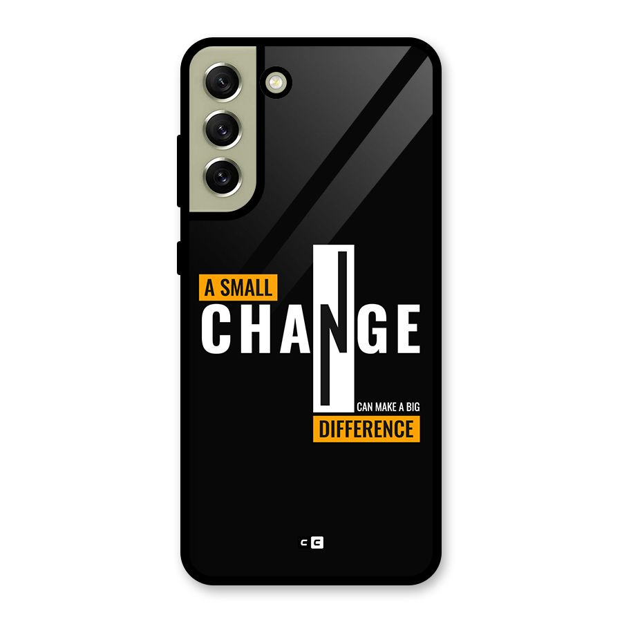 A Small Change Metal Back Case for Galaxy S21 FE 5G (2023)