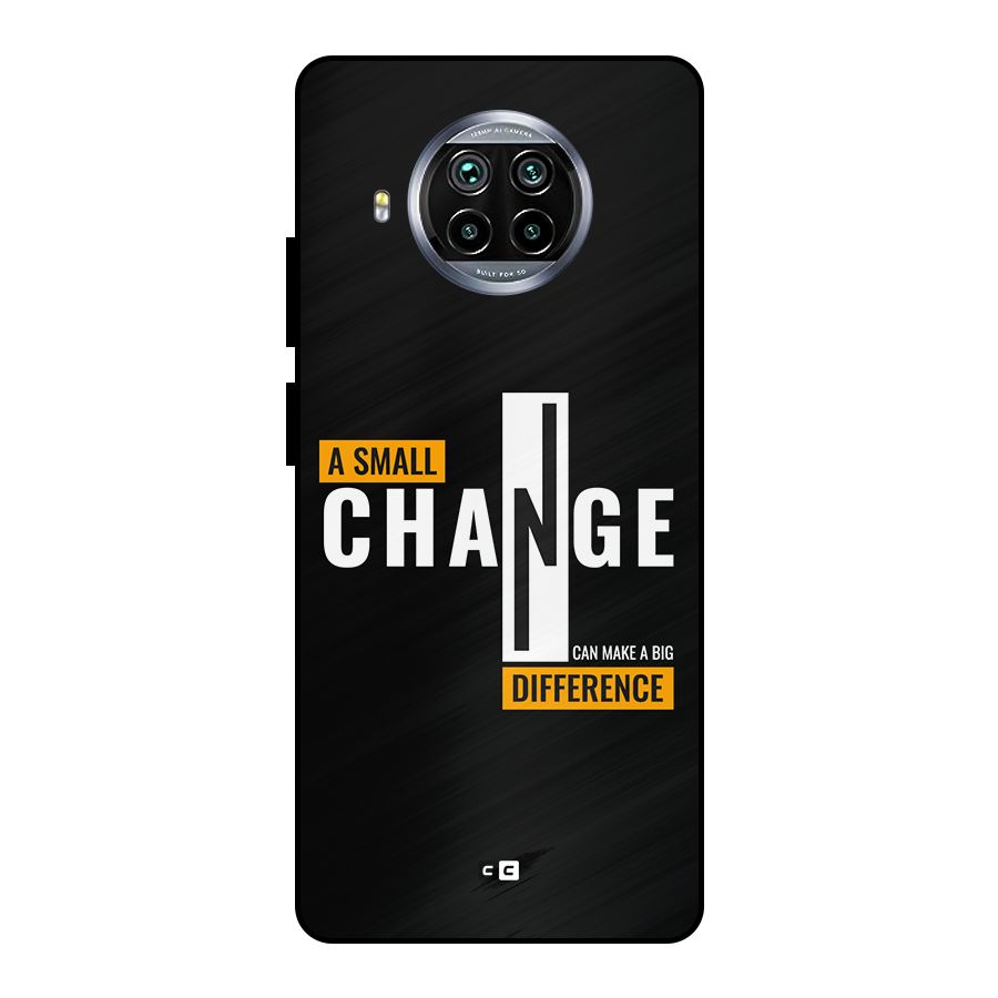 A Small Change Metal Back Case for Mi 10i