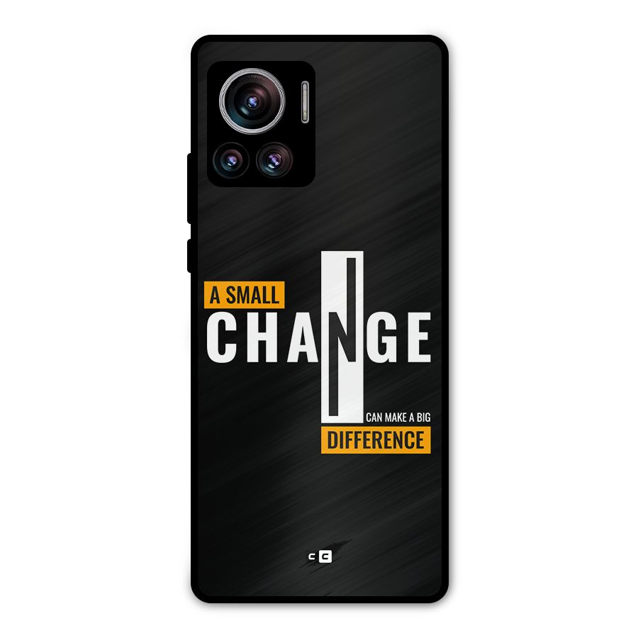 A Small Change Metal Back Case for Motorola Edge 30 Ultra