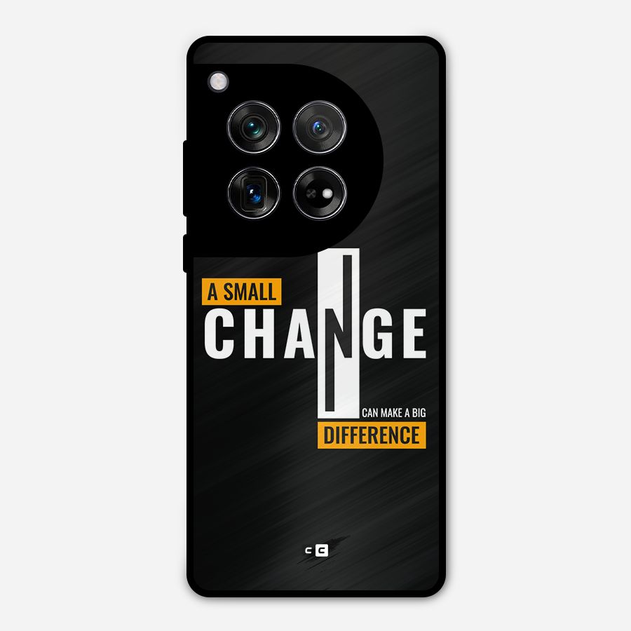 A Small Change Metal Back Case for OnePlus 12