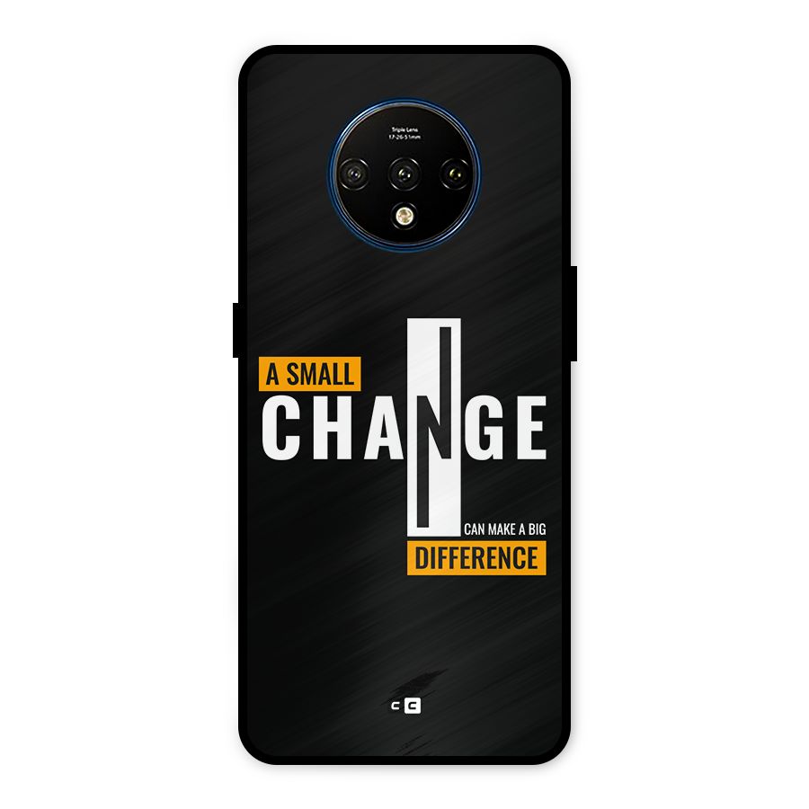 A Small Change Metal Back Case for OnePlus 7T