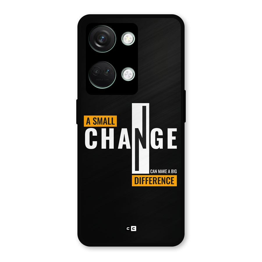 A Small Change Metal Back Case for OnePlus Nord 3