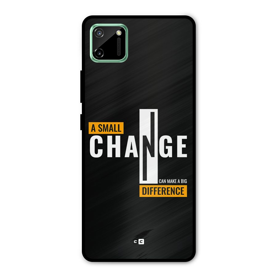 A Small Change Metal Back Case for Realme C11
