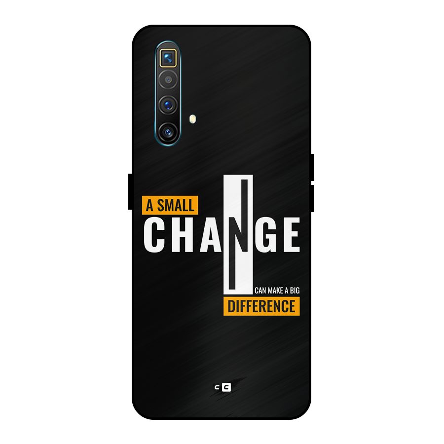A Small Change Metal Back Case for Realme X3