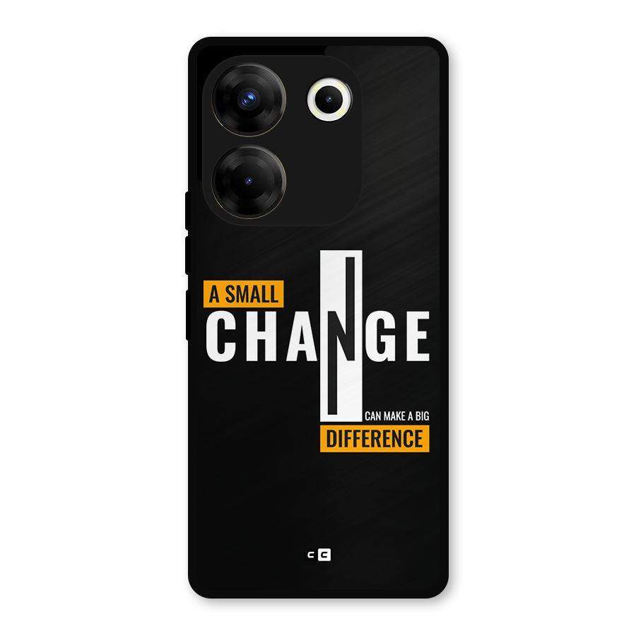 A Small Change Metal Back Case for Tecno Camon 20 Pro