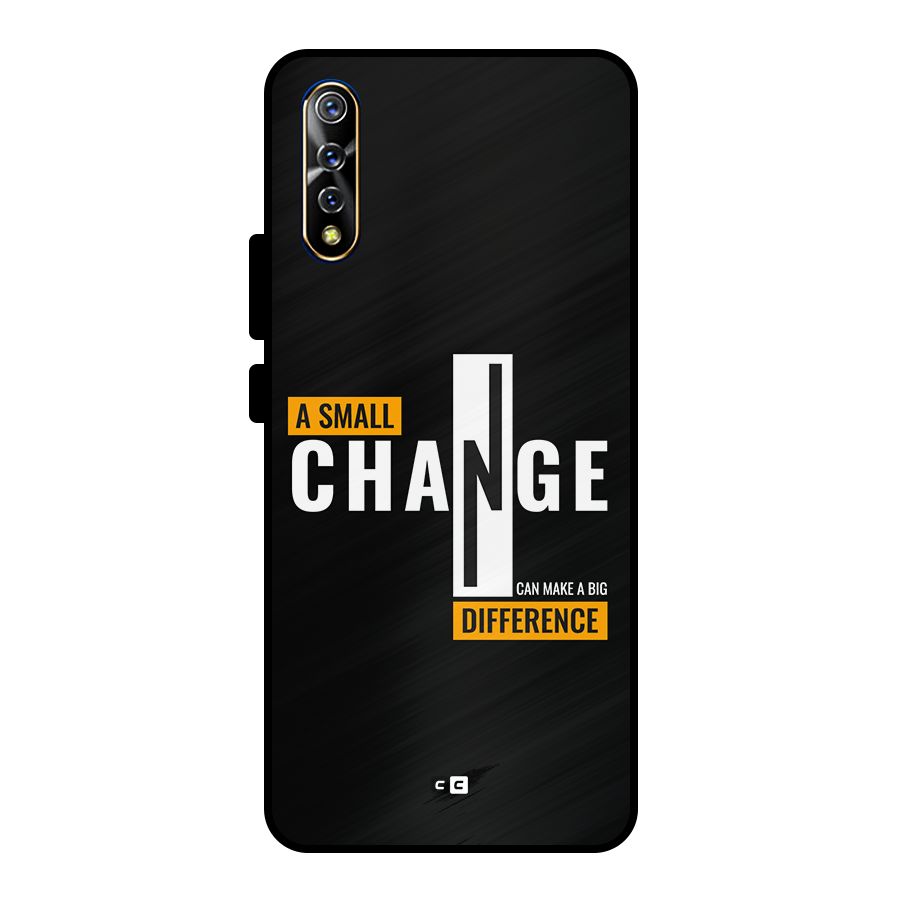 A Small Change Metal Back Case for Vivo S1