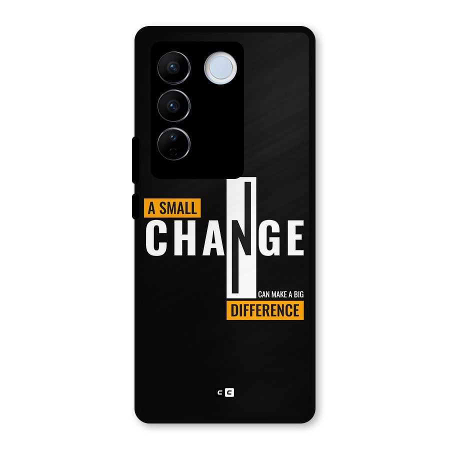 A Small Change Metal Back Case for Vivo V27