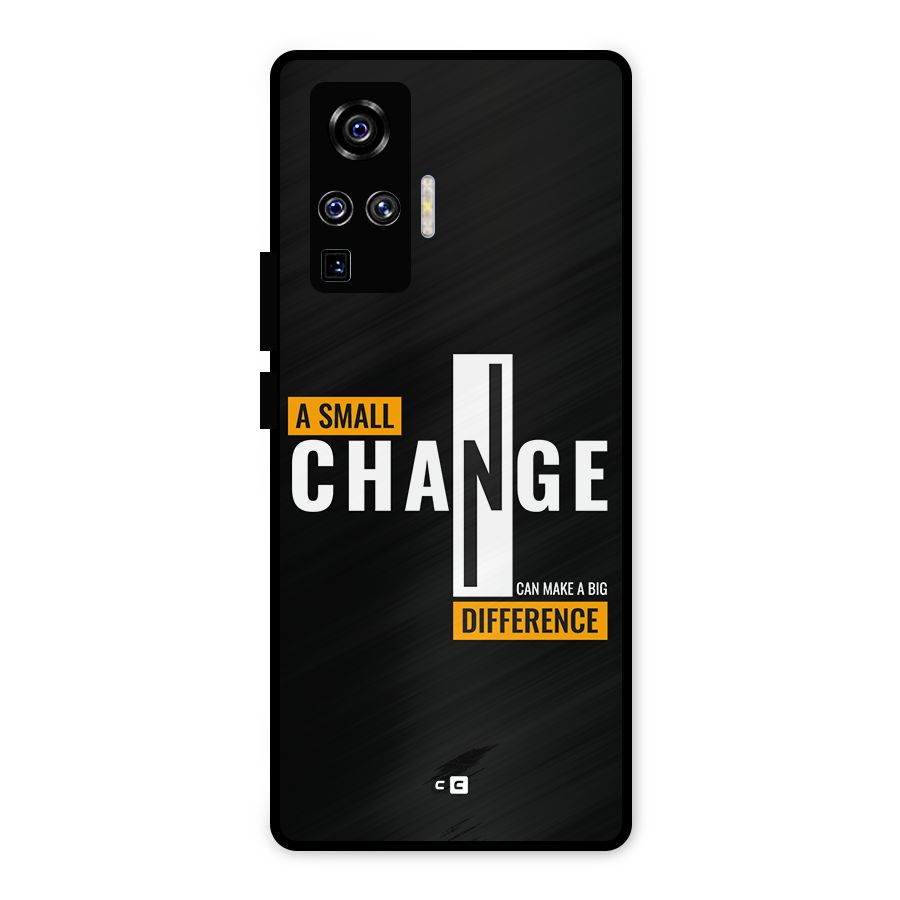 A Small Change Metal Back Case for Vivo X50 Pro
