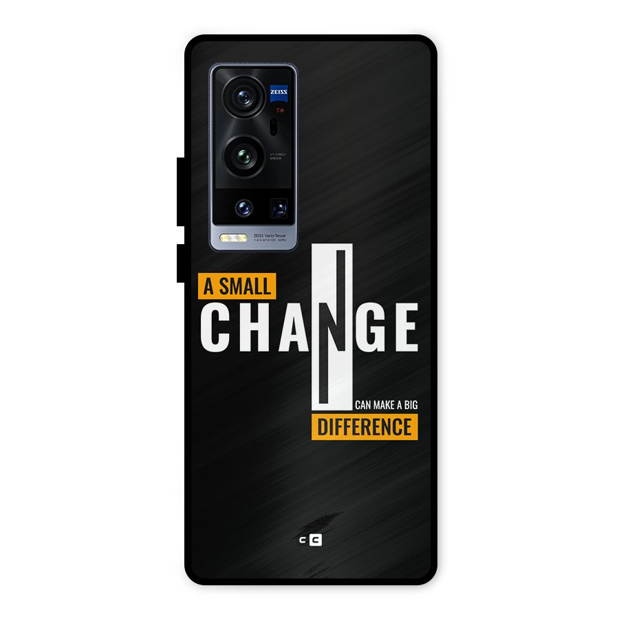 A Small Change Metal Back Case for Vivo X60 Pro Plus