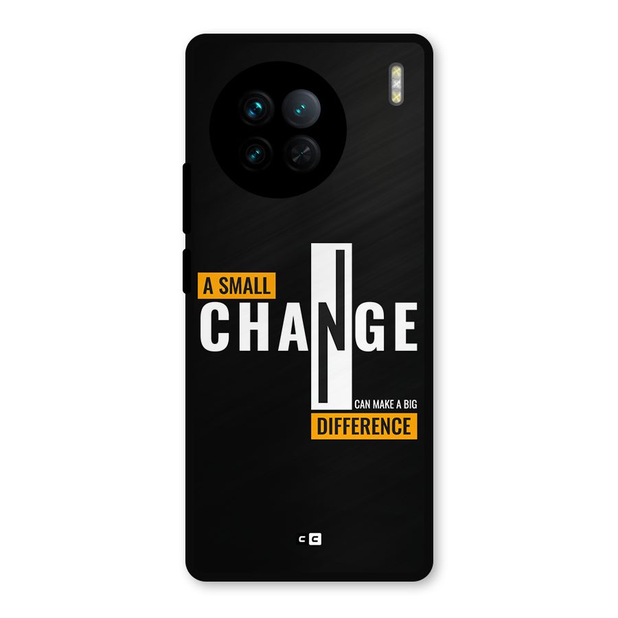 A Small Change Metal Back Case for Vivo X90