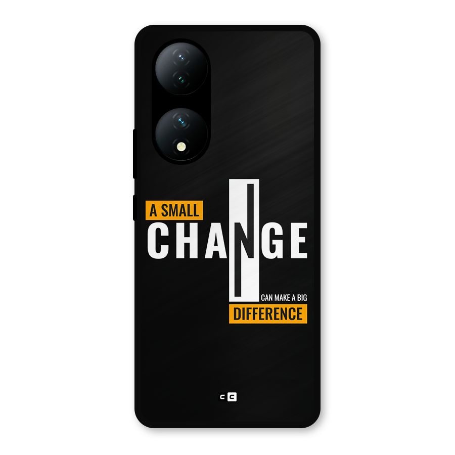 A Small Change Metal Back Case for Vivo Y100