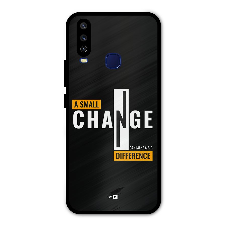 A Small Change Metal Back Case for Vivo Y12
