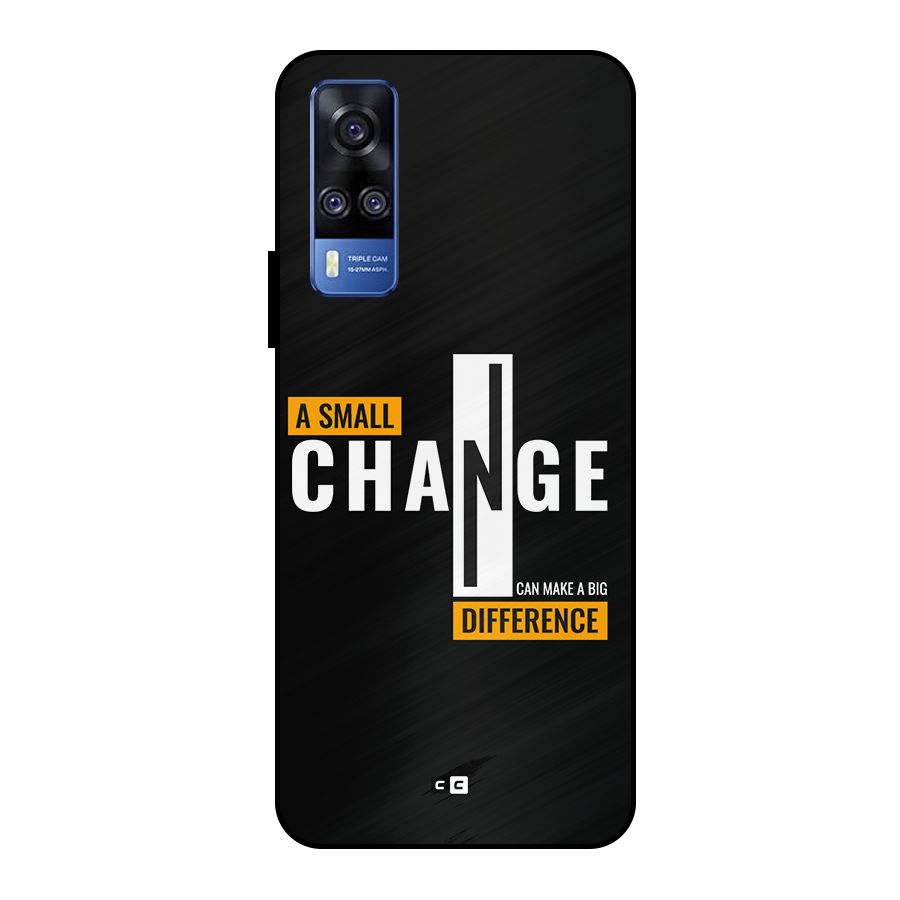 A Small Change Metal Back Case for Vivo Y51