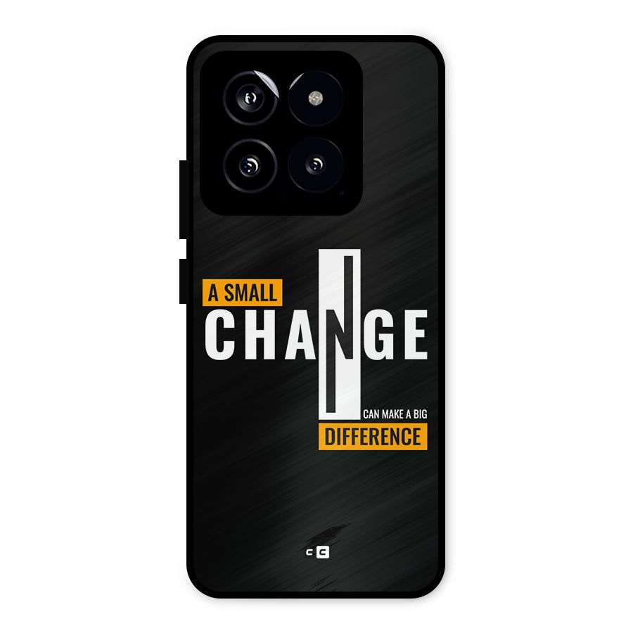 A Small Change Metal Back Case for Xiaomi 14