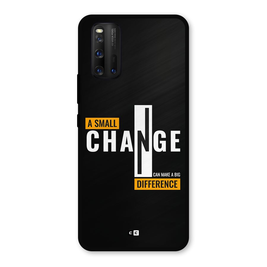A Small Change Metal Back Case for iQOO 3