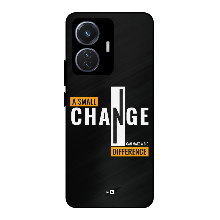 A Small Change Metal Back Case for iQOO Z6 44W