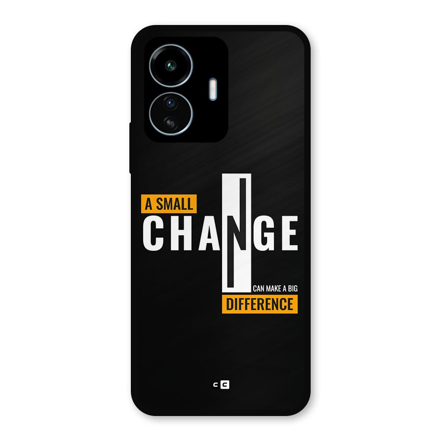 A Small Change Metal Back Case for vivo iQOO Z6 Lite 5G