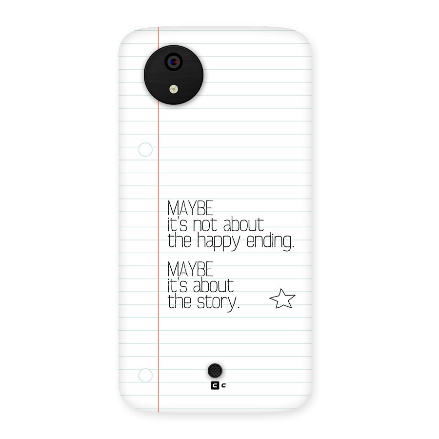 About Story Back Case for Canvas A1  AQ4501