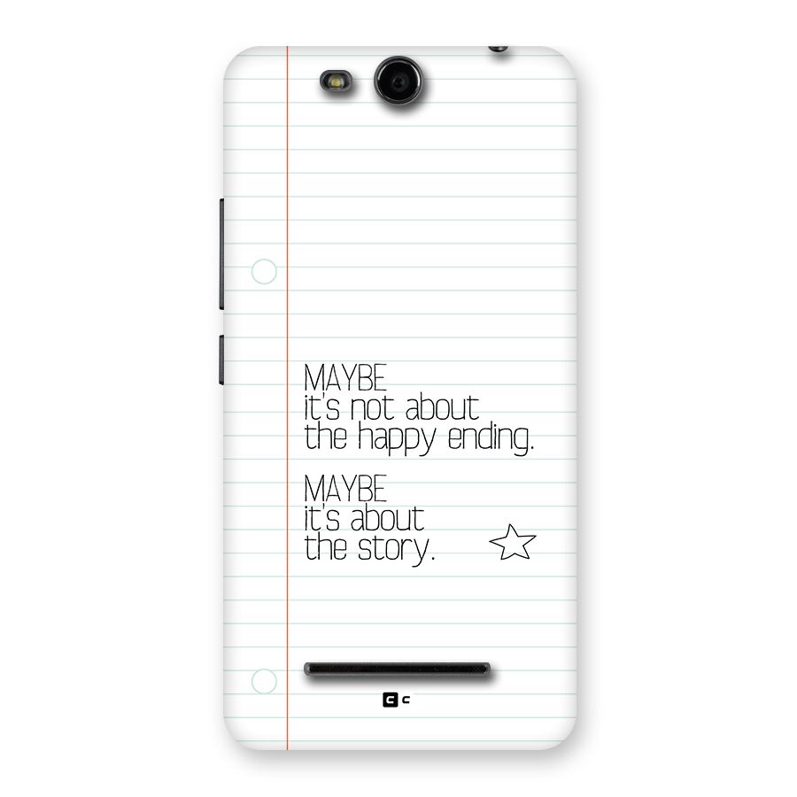 About Story Back Case for Canvas Juice 3 Q392