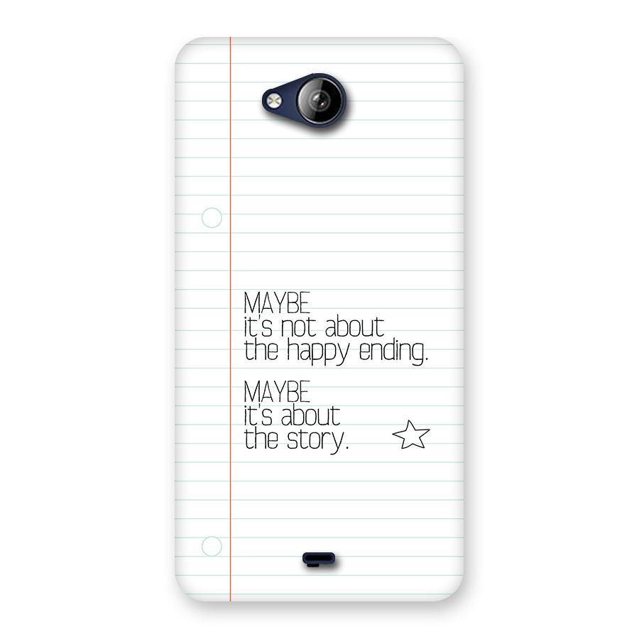 About Story Back Case for Canvas Play Q355