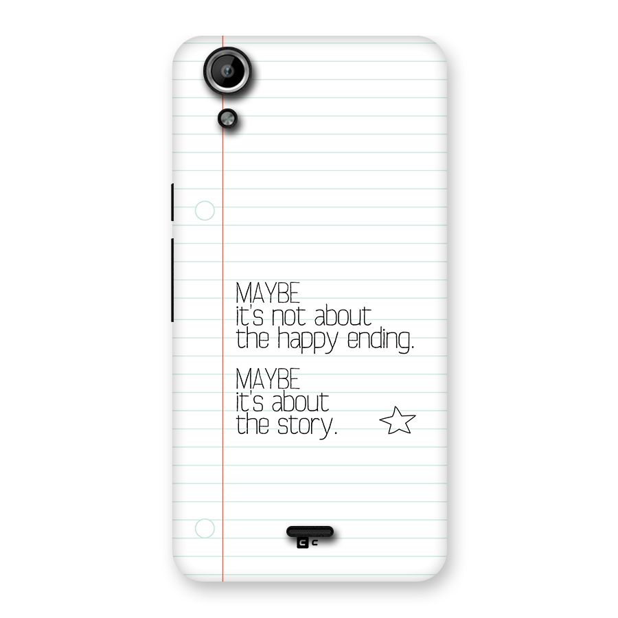 About Story Back Case for Canvas Selfie Lens Q345