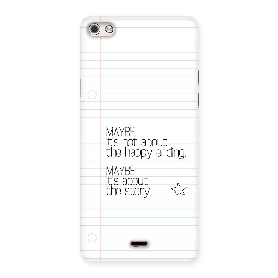 About Story Back Case for Canvas Silver 5