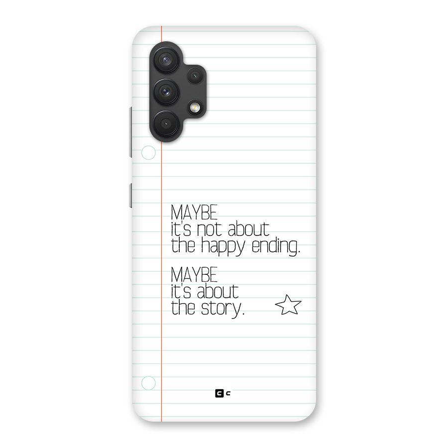 About Story Back Case for Galaxy A32