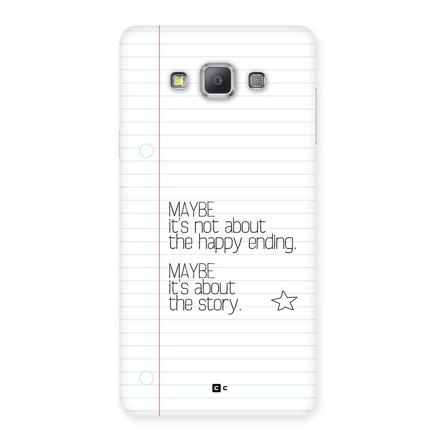 About Story Back Case for Galaxy A7