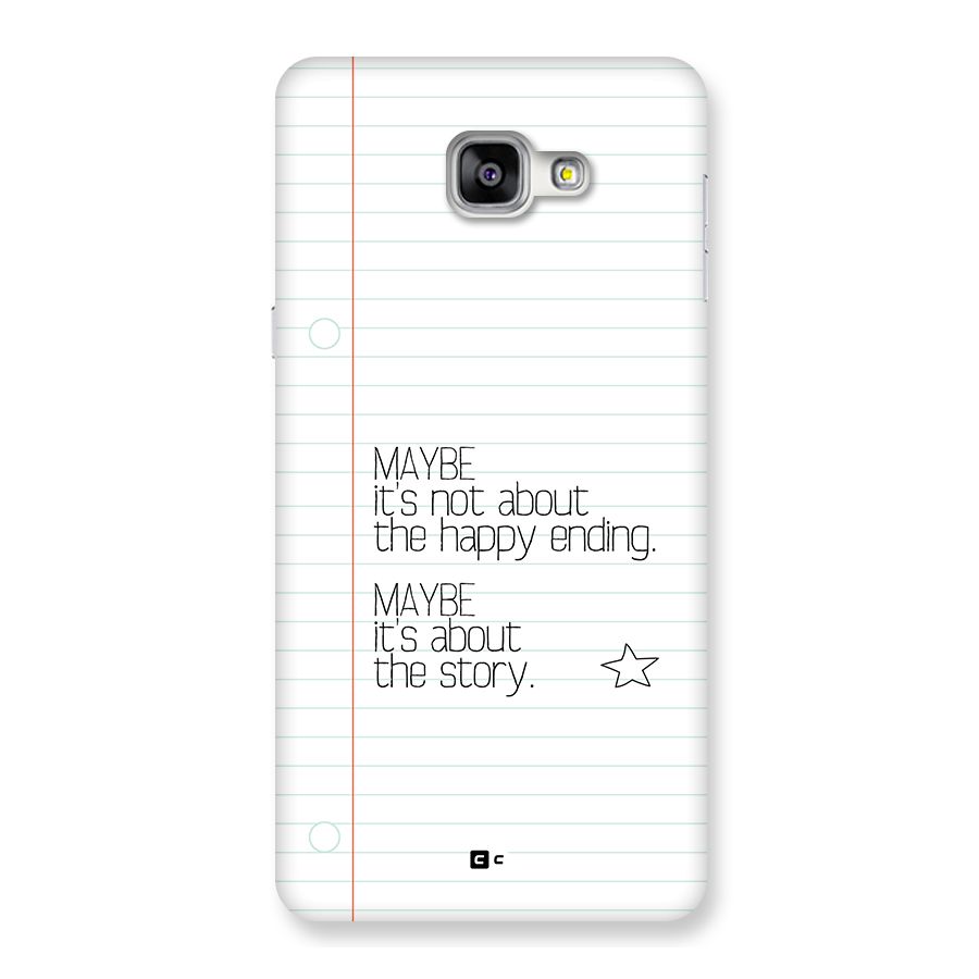 About Story Back Case for Galaxy A9