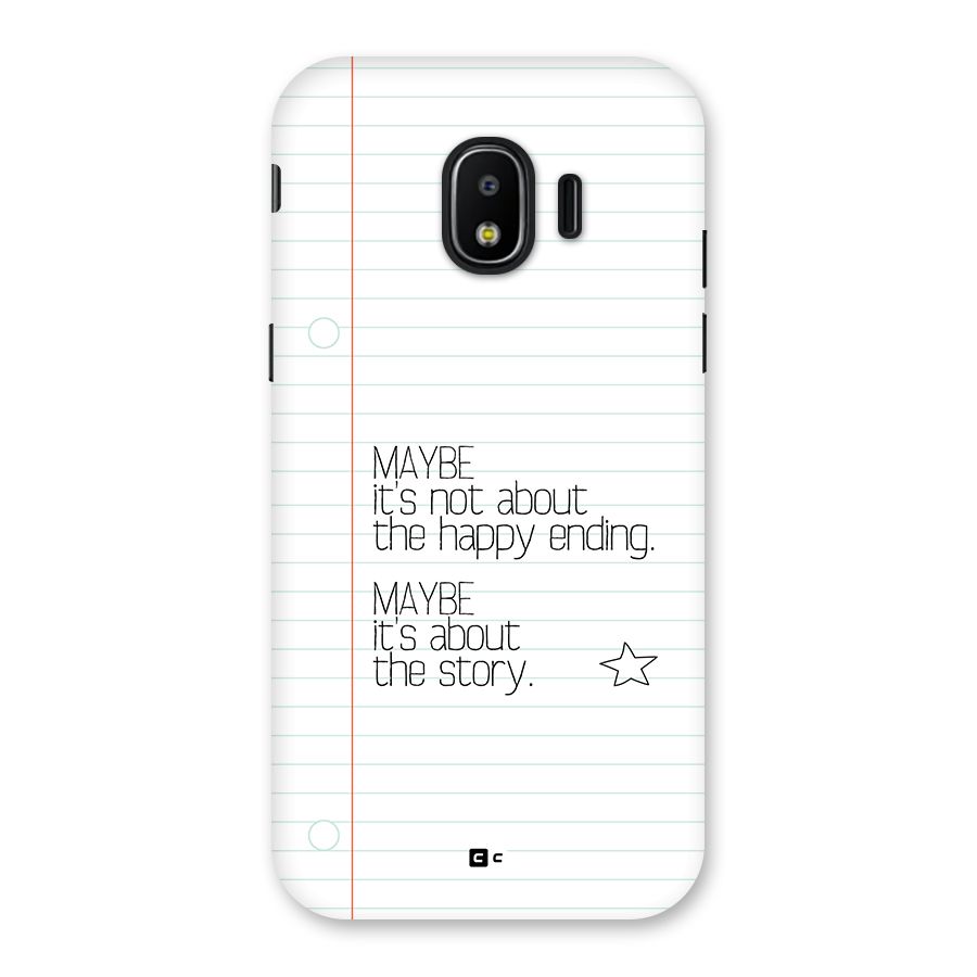 About Story Back Case for Galaxy J2 Pro 2018