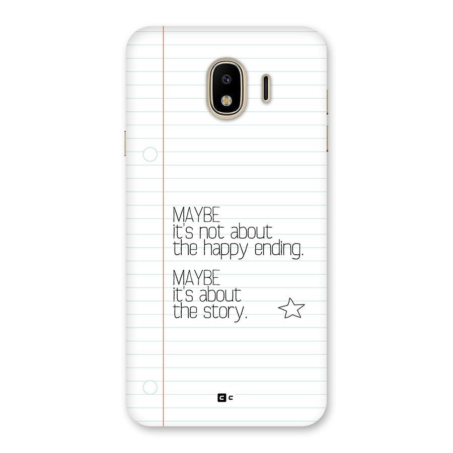 About Story Back Case for Galaxy J4