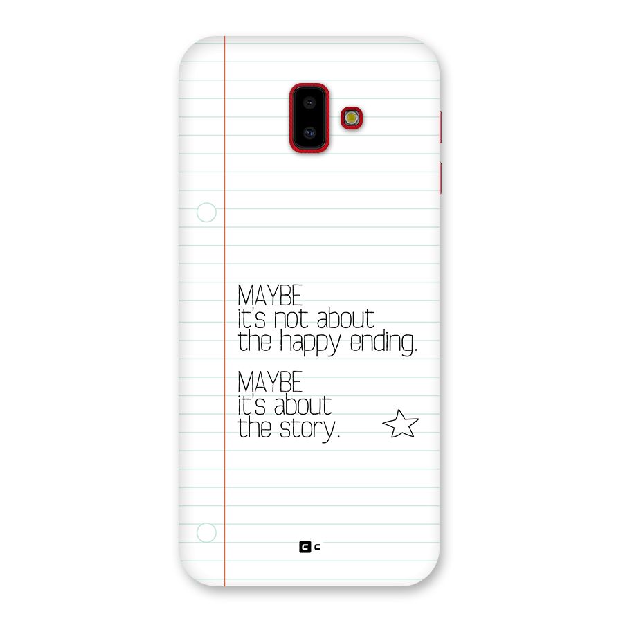 About Story Back Case for Galaxy J6 Plus