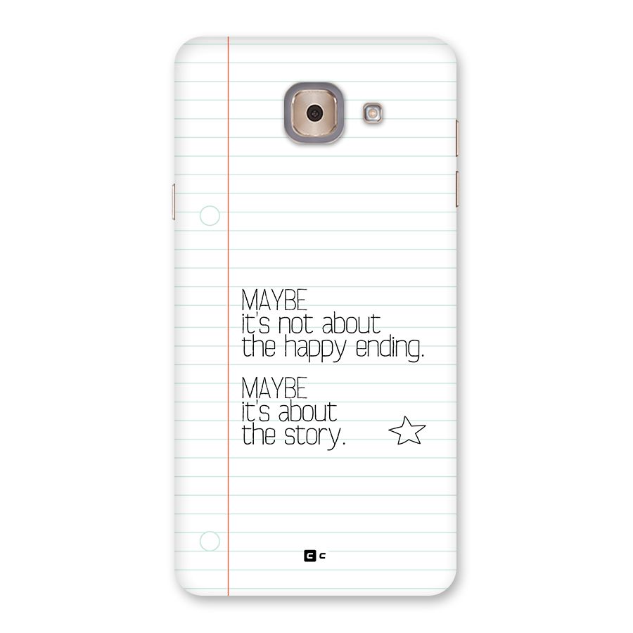 About Story Back Case for Galaxy J7 Max