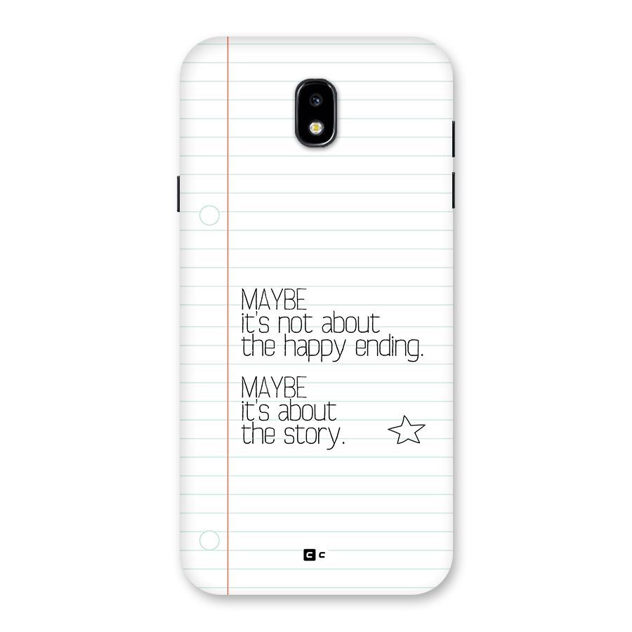 About Story Back Case for Galaxy J7 Pro