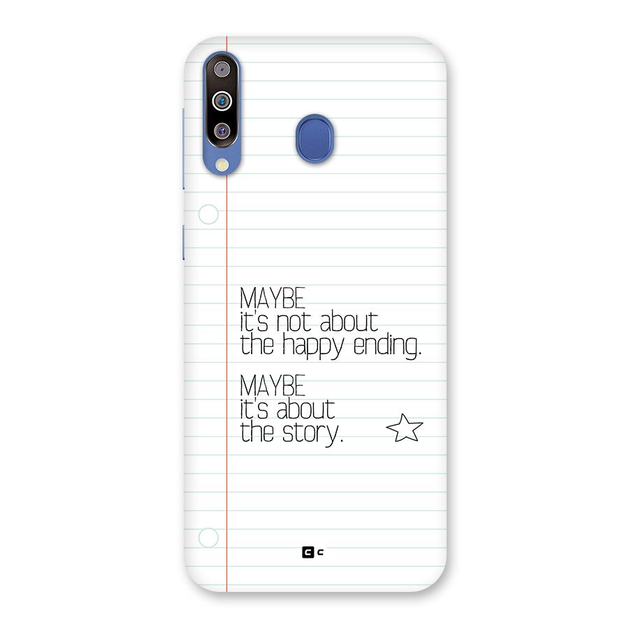 About Story Back Case for Galaxy M30