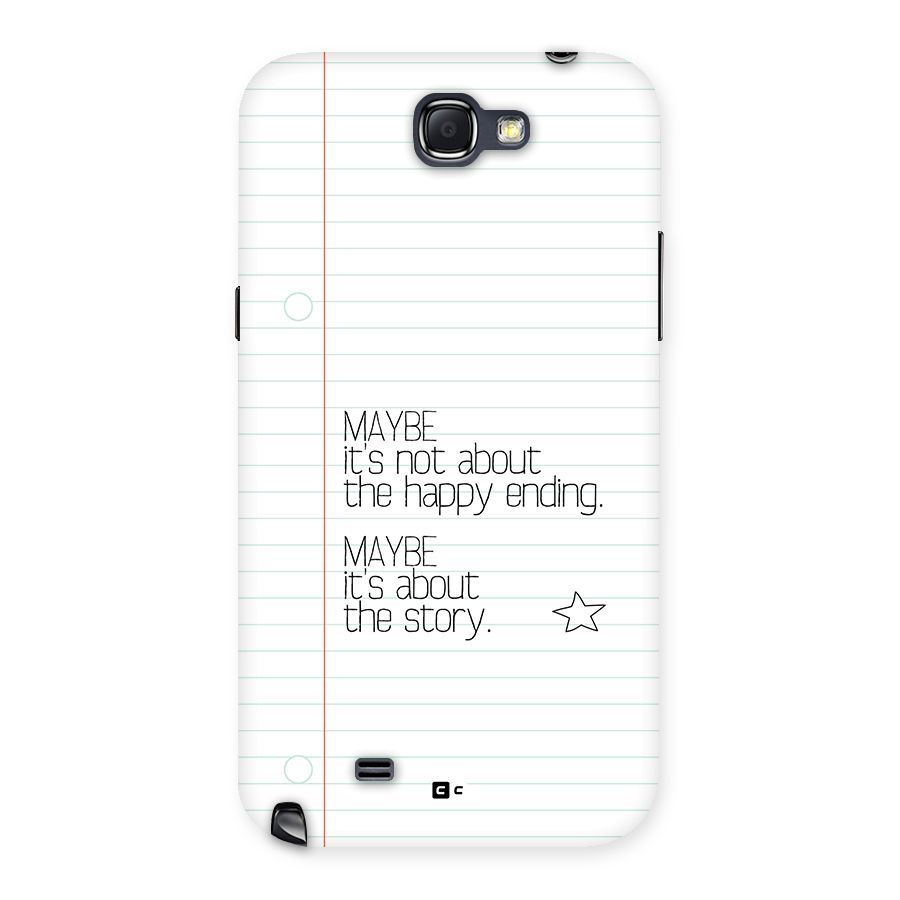 About Story Back Case for Galaxy Note 2