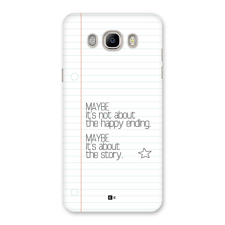 About Story Back Case for Galaxy On8
