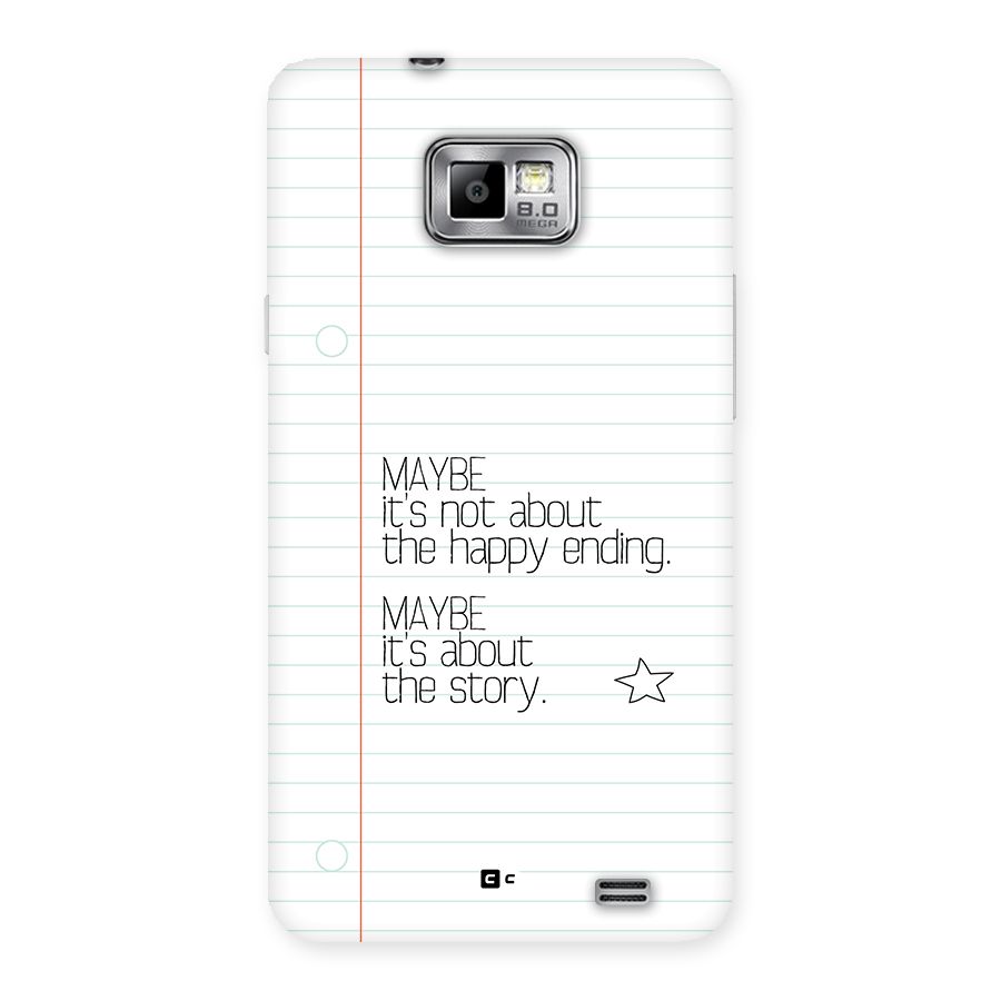 About Story Back Case for Galaxy S2