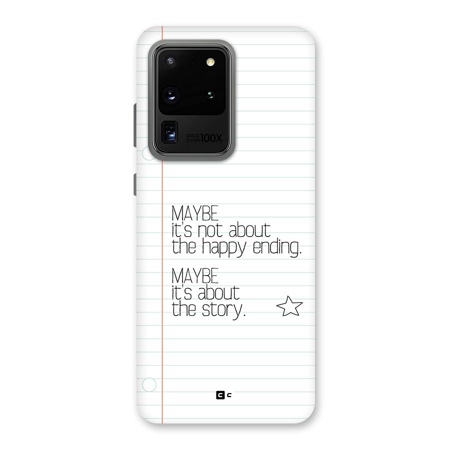 About Story Back Case for Galaxy S20 Ultra