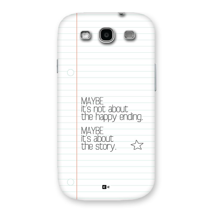 About Story Back Case for Galaxy S3 Neo