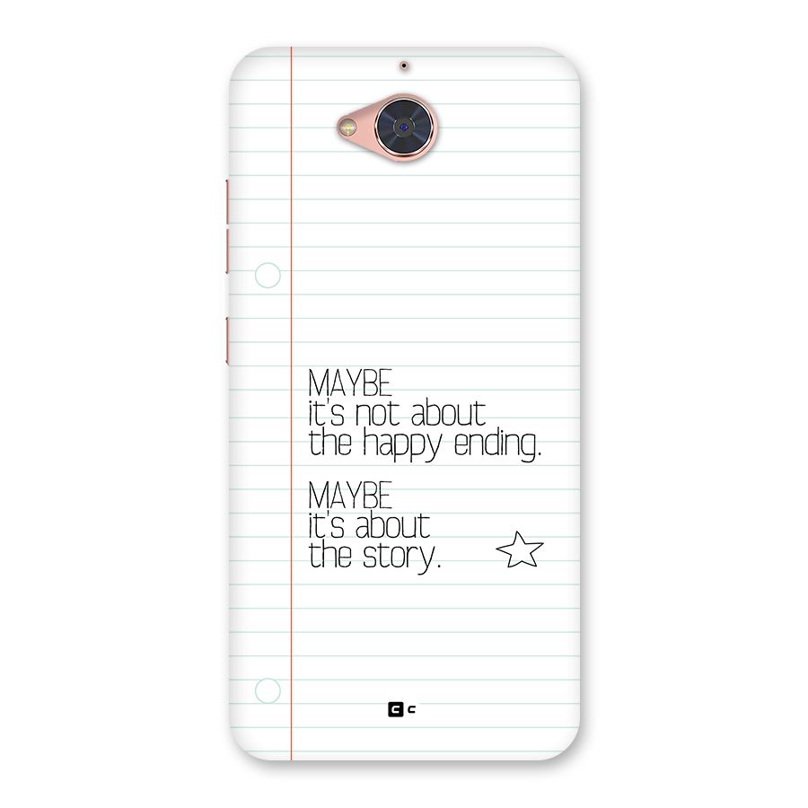 About Story Back Case for Gionee S6 Pro