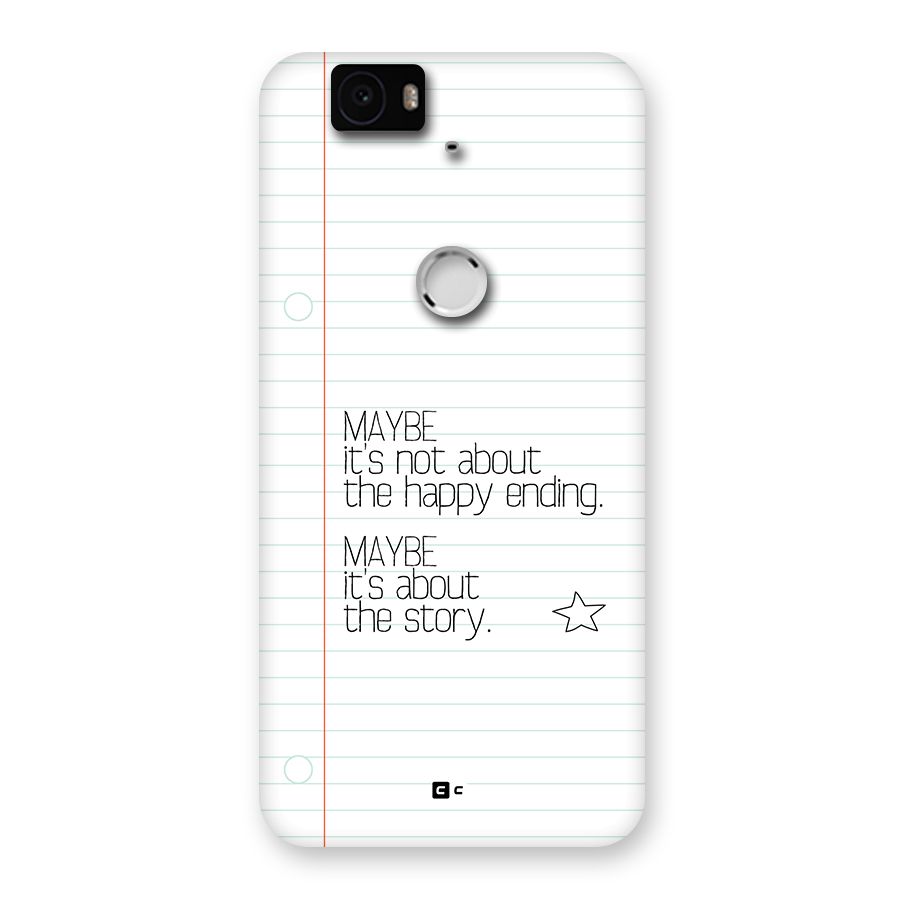 About Story Back Case for Google Nexus 6P