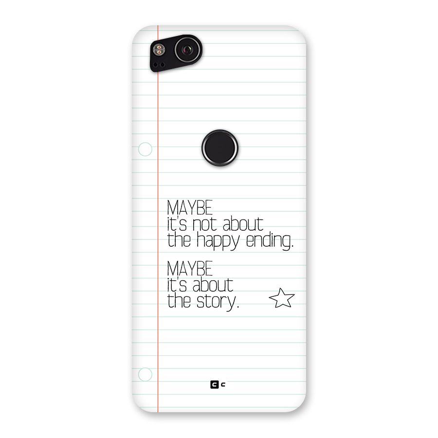About Story Back Case for Google Pixel 2