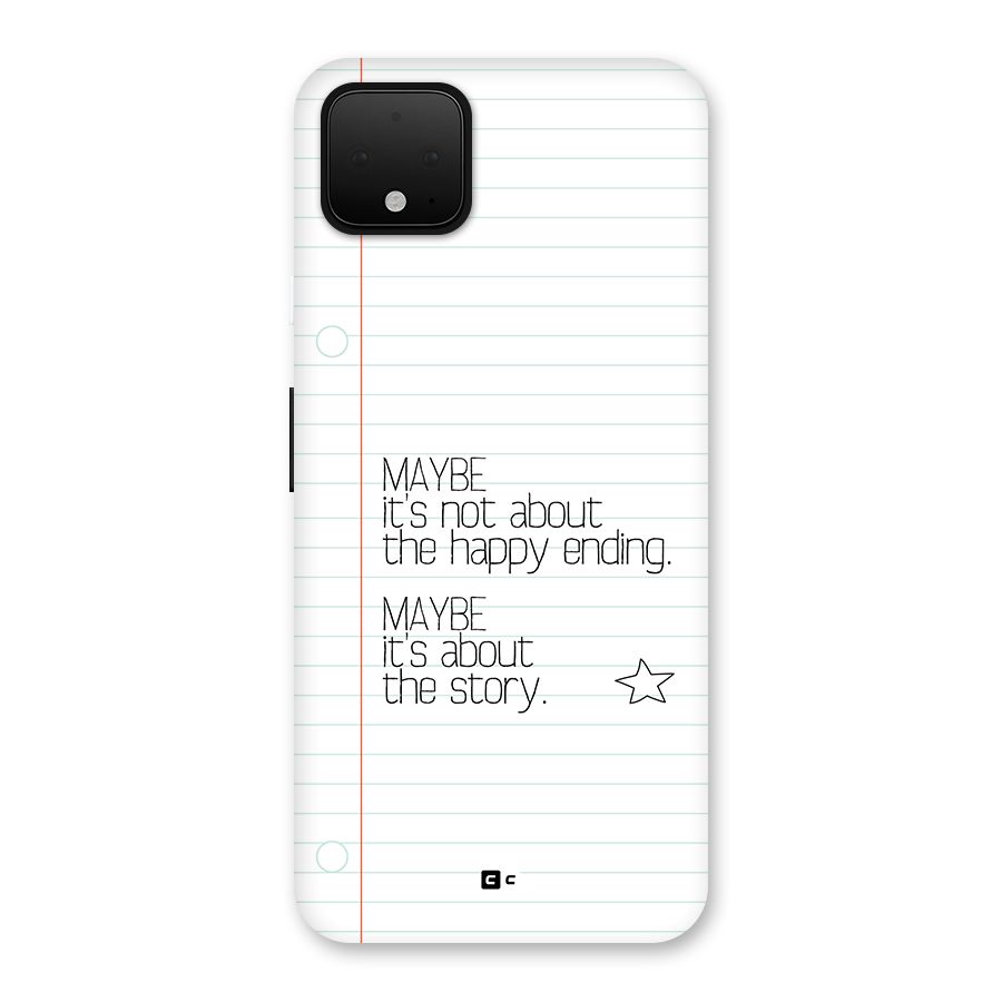 About Story Back Case for Google Pixel 4 XL